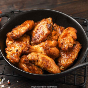 Alitas de Pollo Crujientes en Air Fryer