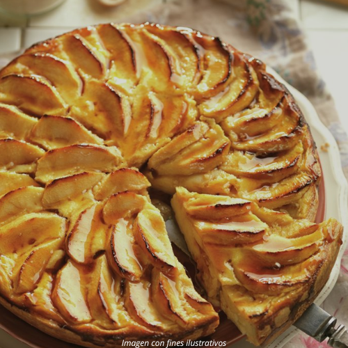 Tarta de Manzana Casera