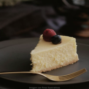 Tarta de Queso con Corteza de Almendra Keto